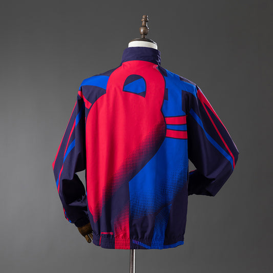 Barcelona x Patta cortavientos reversible