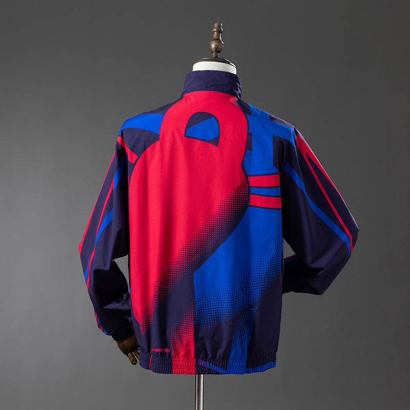 Barcelona x Patta cortavientos reversible