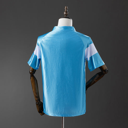 90-91 Napoli segunda equipación local