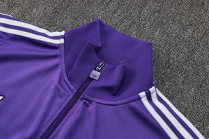 25-26 Real Madrid conjunto de chándal originals niño morado