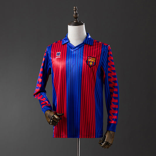 89-92 Barça primera equipación manga larga