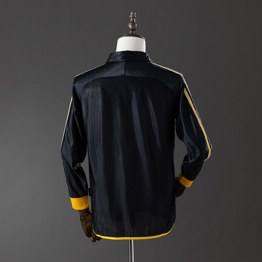 99-01 Real Madrid segunda equipación manga larga