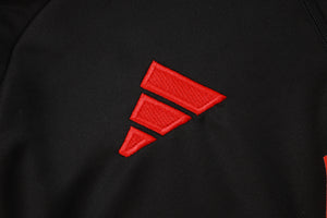 25-26 Liverpool conjunto de chándal Niño Negro/rojo