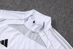 25-26 Real Madrid conjunto de chándal niño blanco/gris