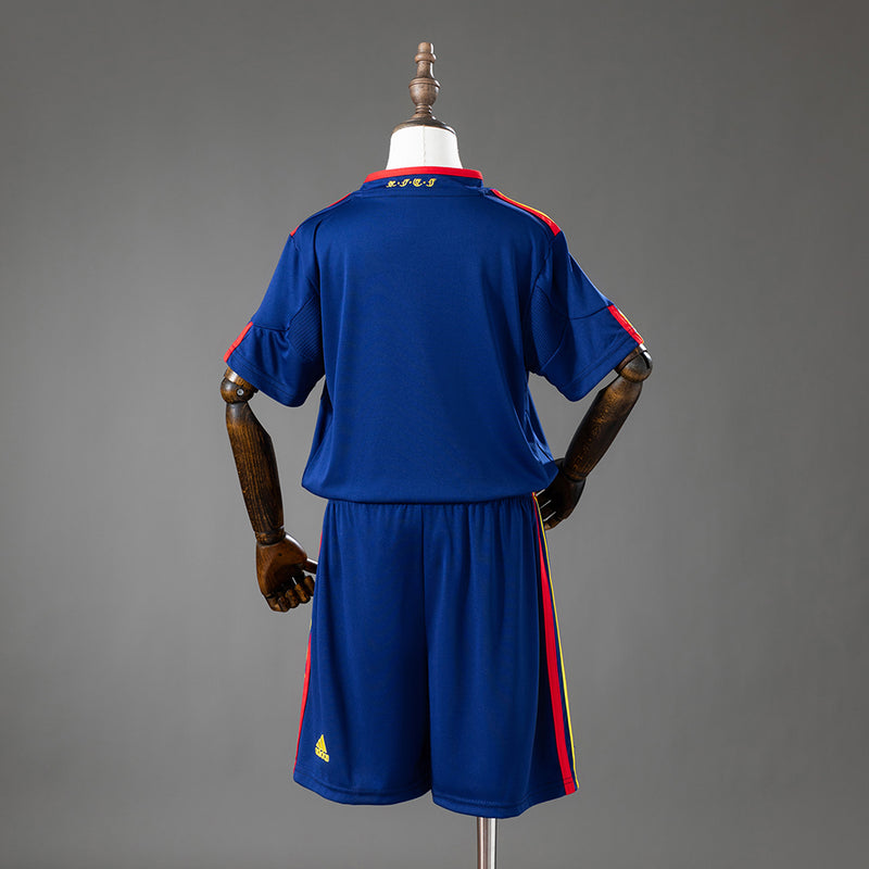 2010 España segunda equipación niño