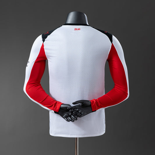 25-26 AC Milán segunda equipación manga larga