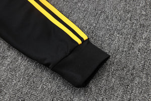 25-26 Real Madrid conjunto de chándal niño negro/amarillo