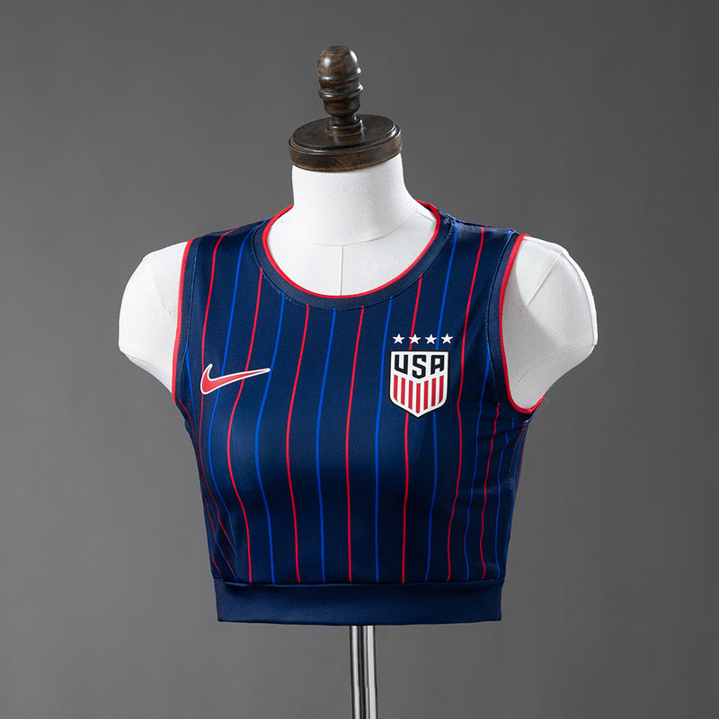 2025 Estados Unidos segunda equipación mujer versión TOP deportivo