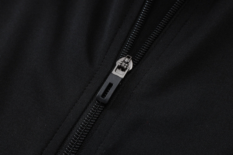 25-26 Real Madrid conjunto de chándal niño negro/amarillo