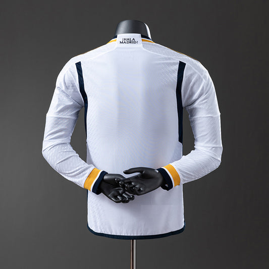 23-24 Real Madrid primera equipación manga larga