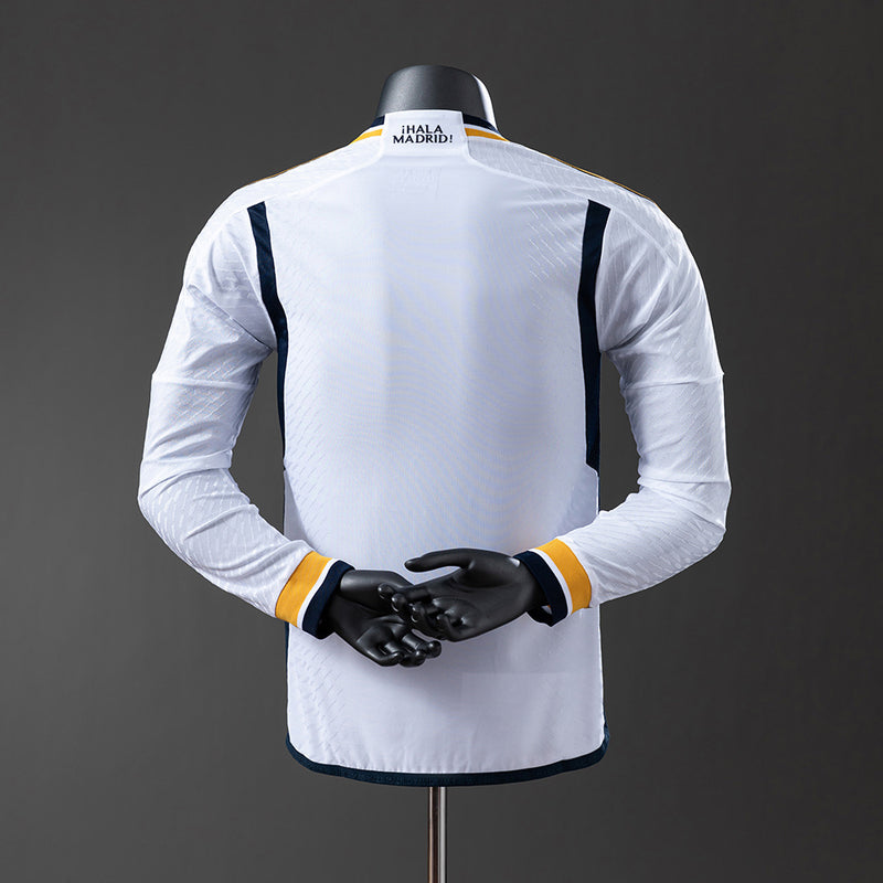 23-24 Real Madrid primera equipación manga larga