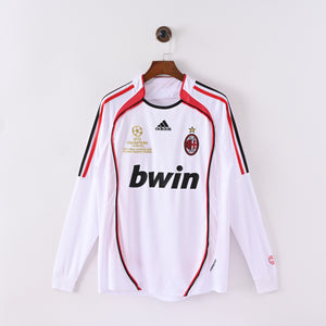 06-07 AC Milan segunda equipacion manga larga