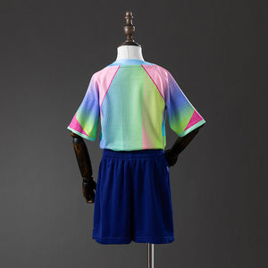 Barça equipación especial verde/azul niño