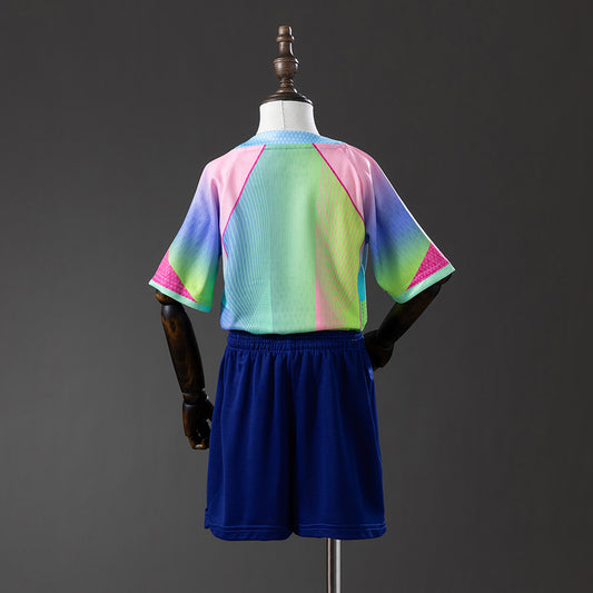 Barça equipación especial verde/azul niño