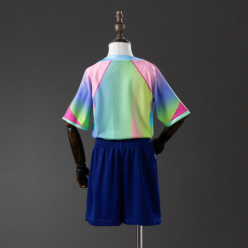 Barça equipación especial verde/azul niño