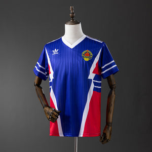 1990 Yugoslavia primera equipacion