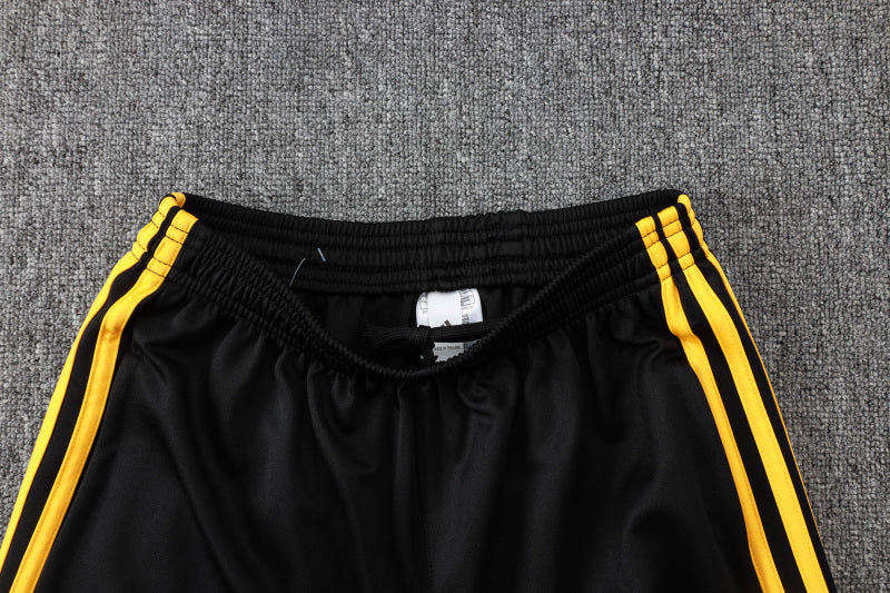 25-26 Real Madrid conjunto de chándal niño negro/amarillo