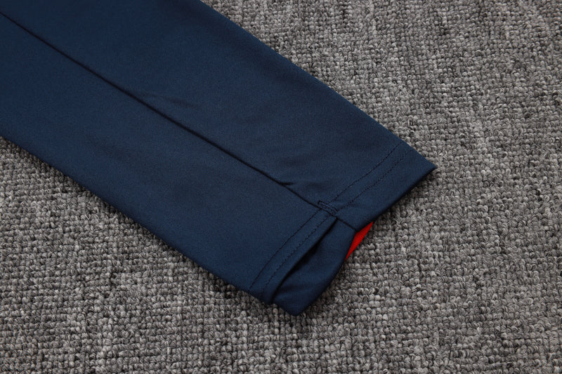 25-26 PSG conjunto de chándal Azul/Rojo niño