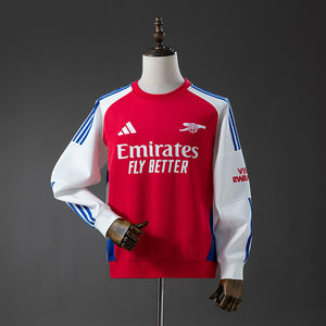 Arsenal sudadera sin capucha rojo/blanco