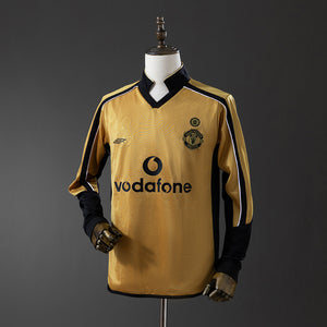 01-02 Manchester United tercera equipación 100 aniversario manga larga