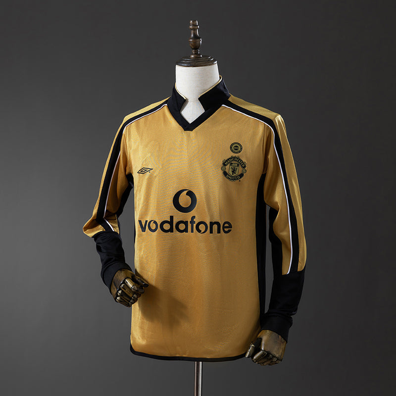 01-02 Manchester United tercera equipación 100 aniversario manga larga