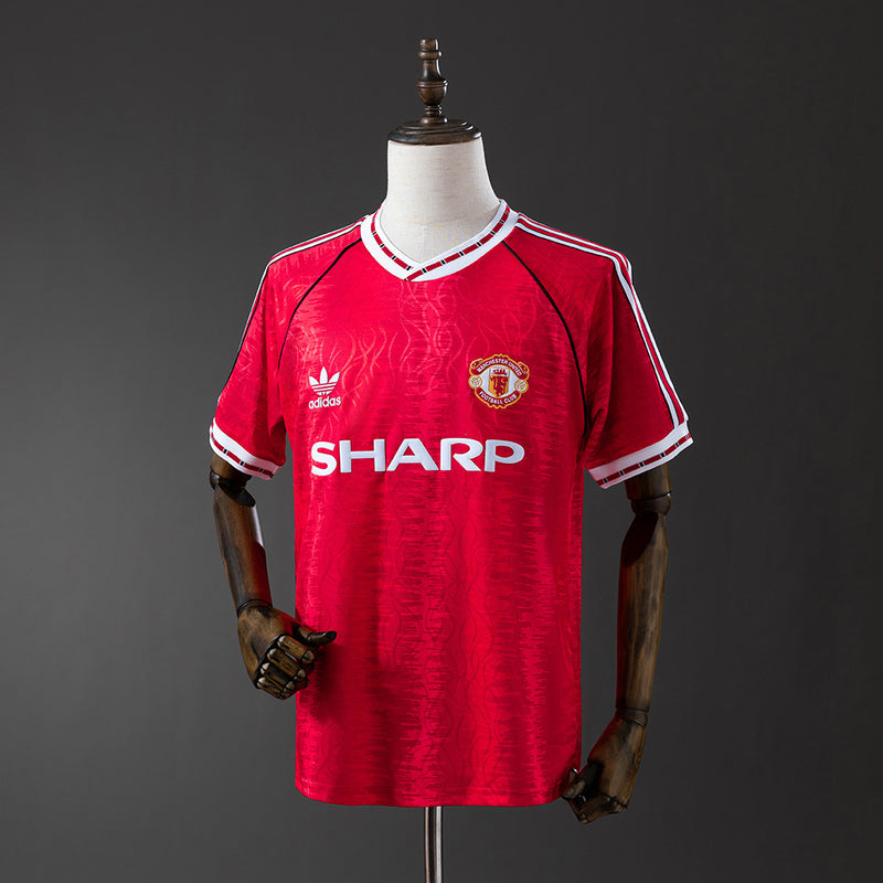 90-92 Manchester United primera equipación