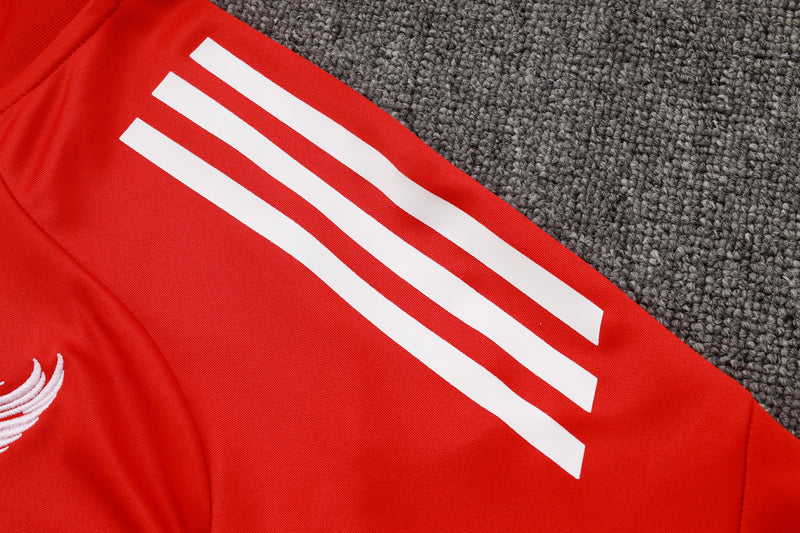 25-26 Liverpool conjunto de chándal Niño Rojo/negro