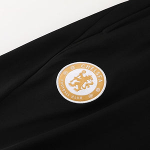 25-26 Chelsea conjunto de chándal niño negro/blanco