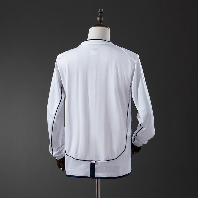 2002 Inglaterra primera equipación manga larga