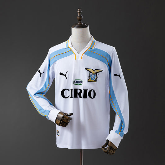 99-00 Lazio primera equipación centenario manga larga