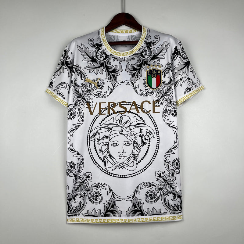 Italia x Versace equipación especial blanca