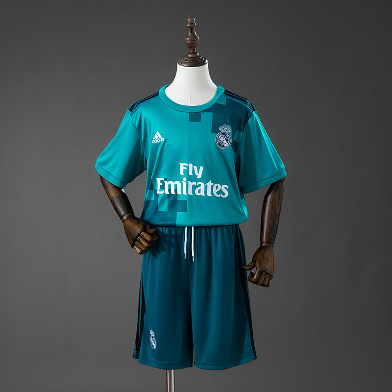 17-18 Real Madrid tercera equipación niño