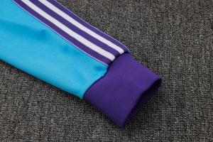 25-26 Real Madrid conjunto de chándal niño azul/morado