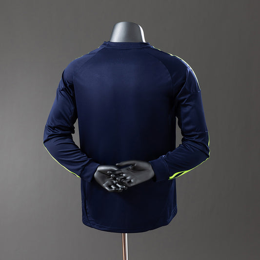 12-13 Real Madrid segunda equipación manga larga