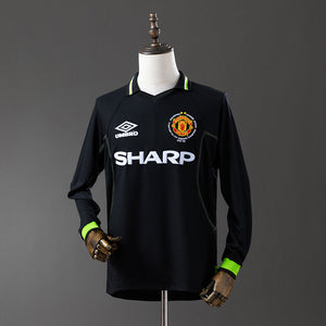 98-99 Manchester United tercera equipación champions winners manga larga