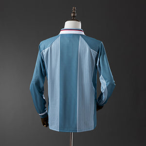 1996 Inglaterra segunda equipación manga larga