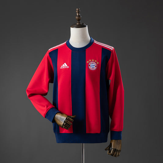 Bayern de Munich sudadera sin capucha rojo/azul marino
