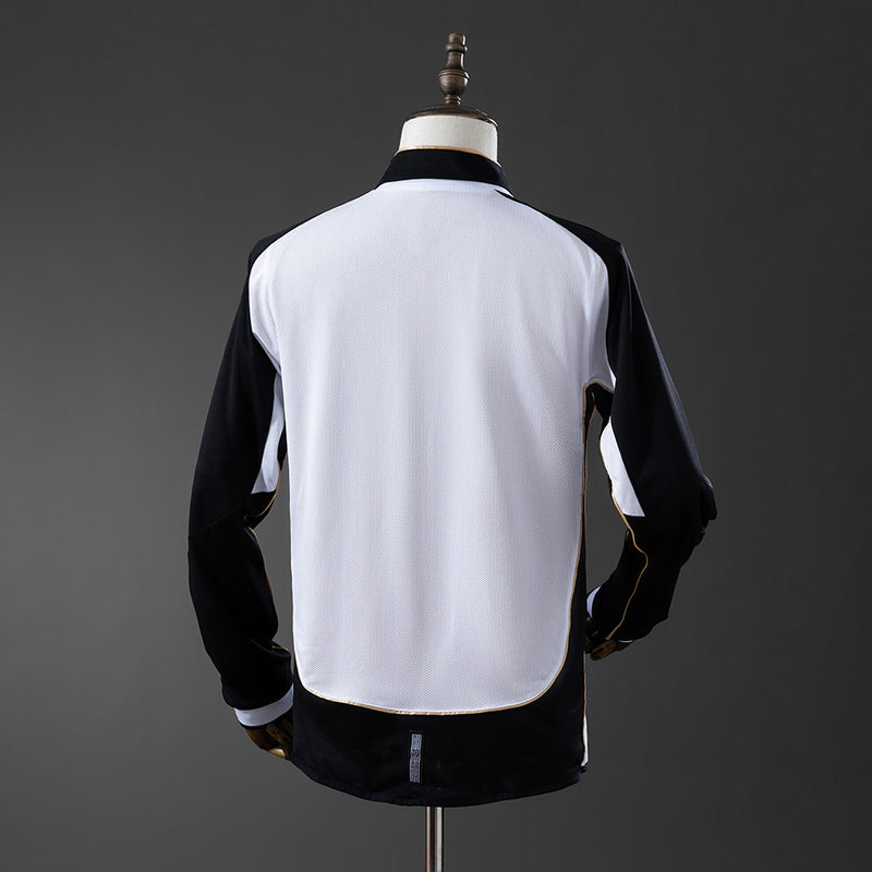 01-02 Manchester United segunda equipación 100 aniversario manga larga