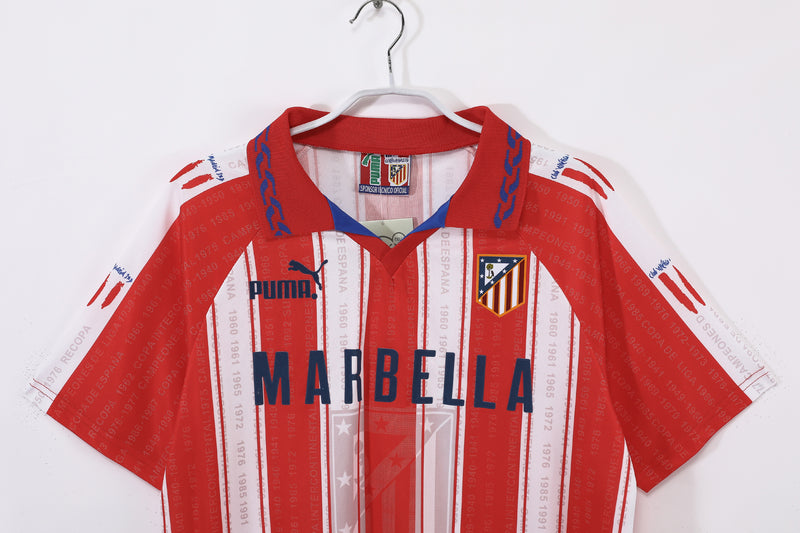 95-96 Atlético de Madrid primera equipacion