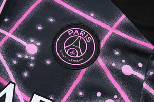 25-26 PSG conjunto de chándal Negro/Rosa niño