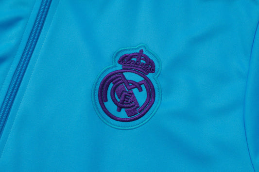 25-26 Real Madrid conjunto de chándal niño azul/morado