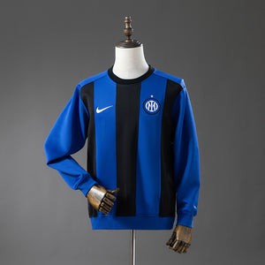 Inter de Milán sudadera sin capucha azul/negro