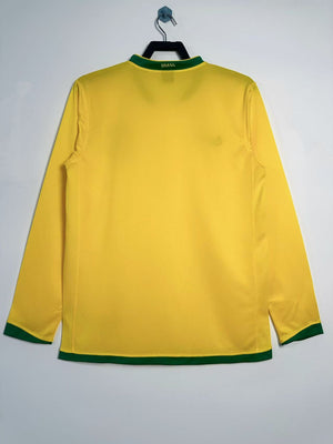 06 Selección Brasil primera equipacion manga larga