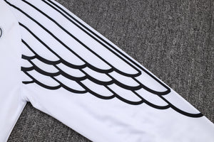 25-26 PSG conjunto de chándal niño Blanco/Negro