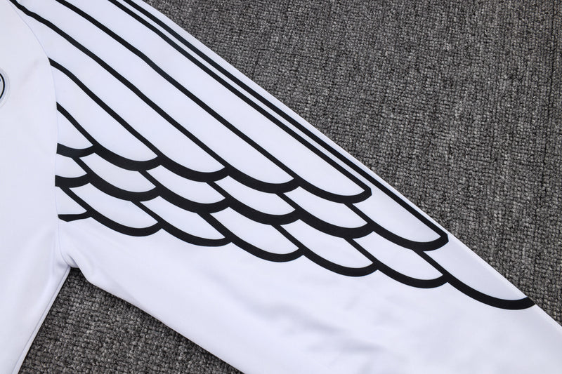 25-26 PSG conjunto de chándal niño Blanco/Negro