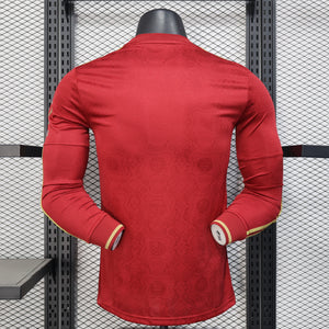 25-26 Bayern de Munich 125 aniversario roja manga larga