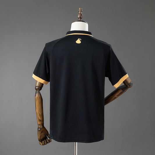 25-26 Málaga primera equipación jornada retro negra