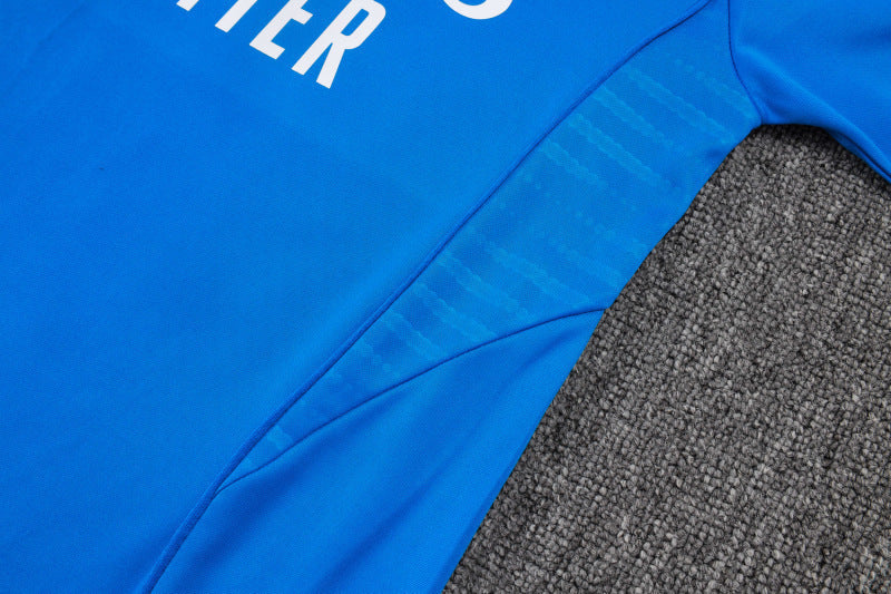 25-26 Real Madrid conjunto de chándal azul niño