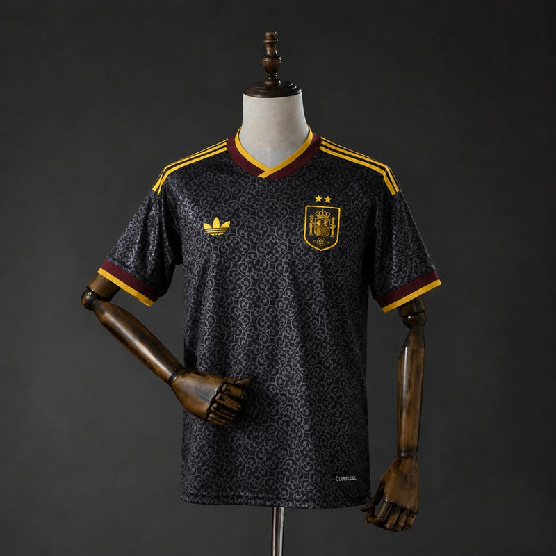 🔥2026 España equipación especial dos estrellas negro