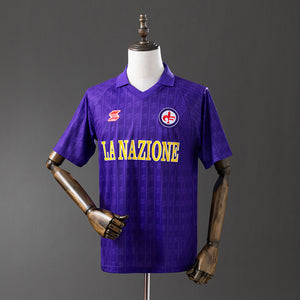 89-90 Fiorentina primera equipación